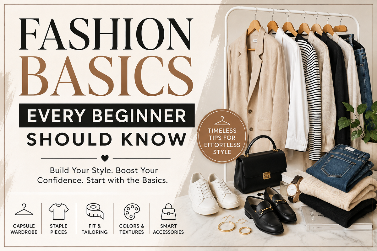 Fashion Basics Every Beginner Should Know