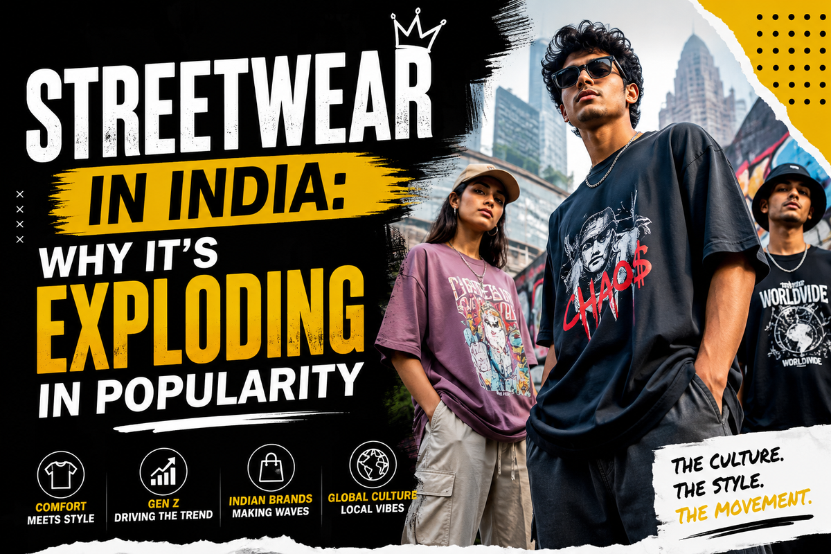 Streetwear in India: Why It’s Exploding in Popularity