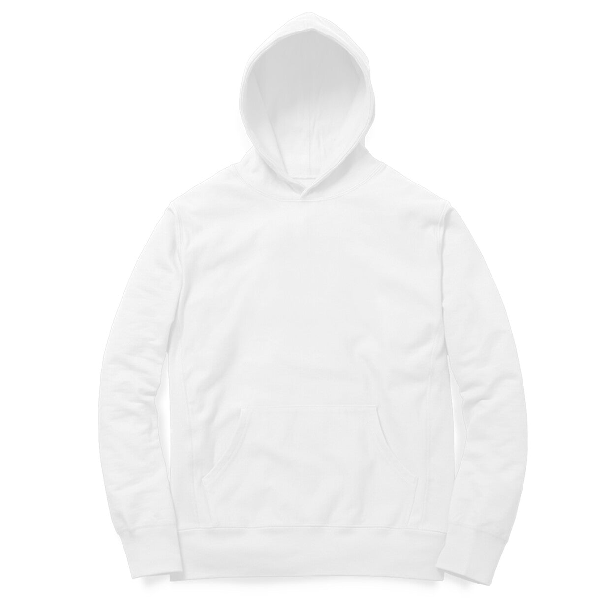 Men’s Plain Hoodie | Solid Color | Comfortable & Stylish