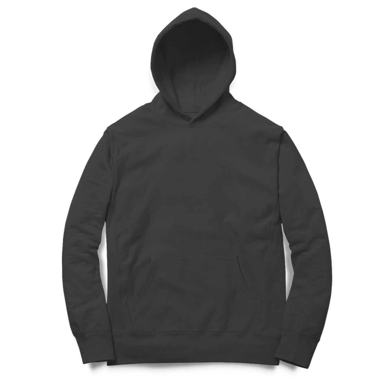Men’s Plain Hoodie | Solid Color | Comfortable & Stylish