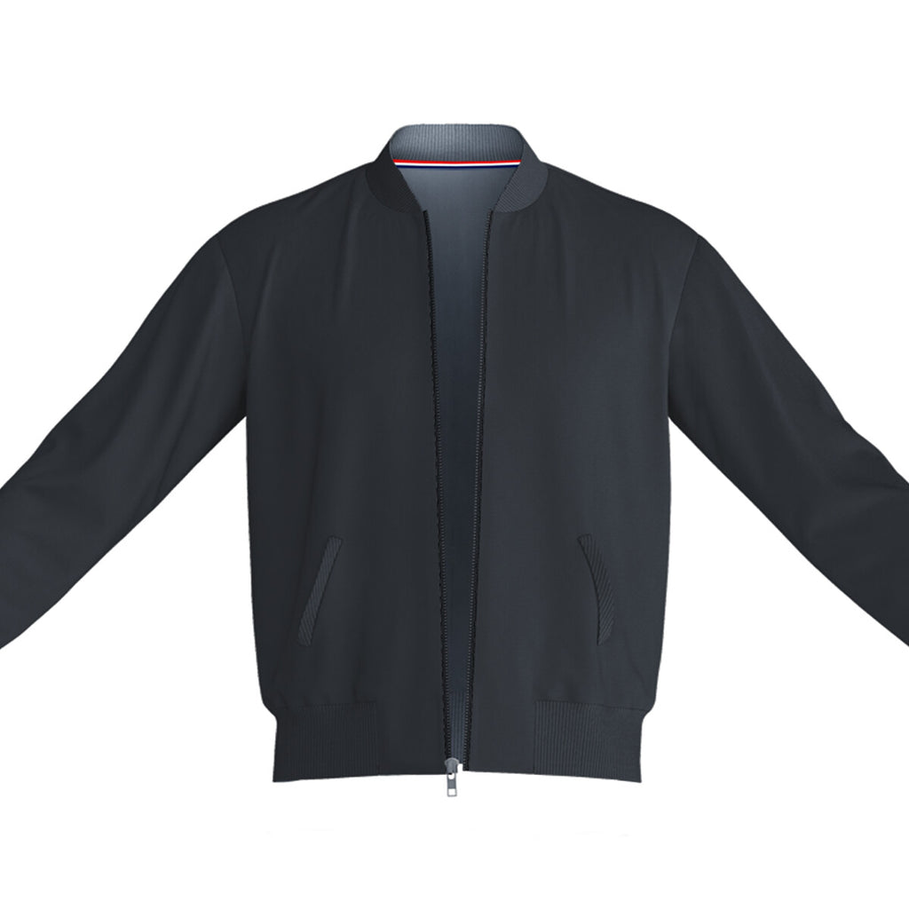Midnight Black Bomber Jacket – Premium Minimal Streetwear