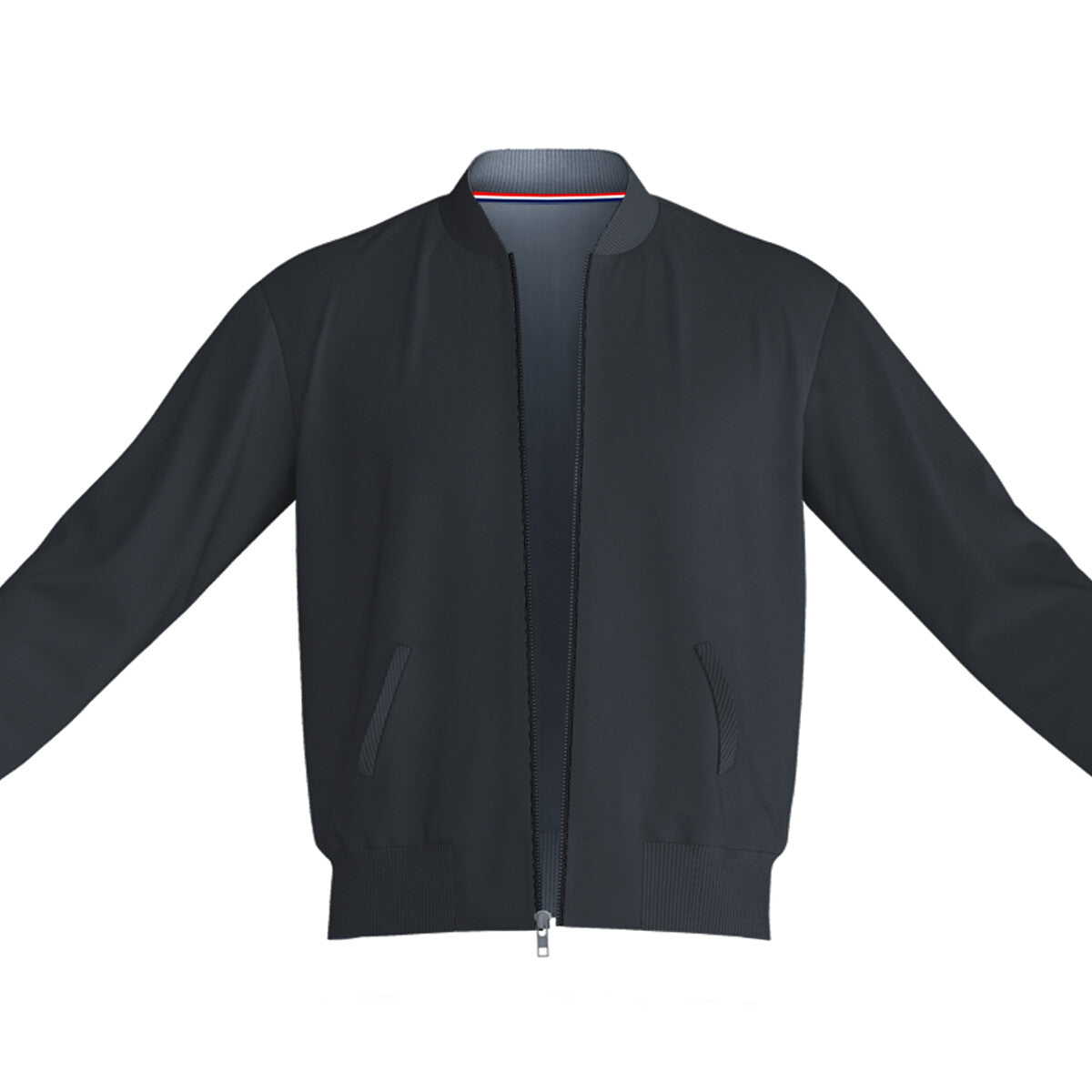 Midnight Black Bomber Jacket – Premium Minimal Streetwear
